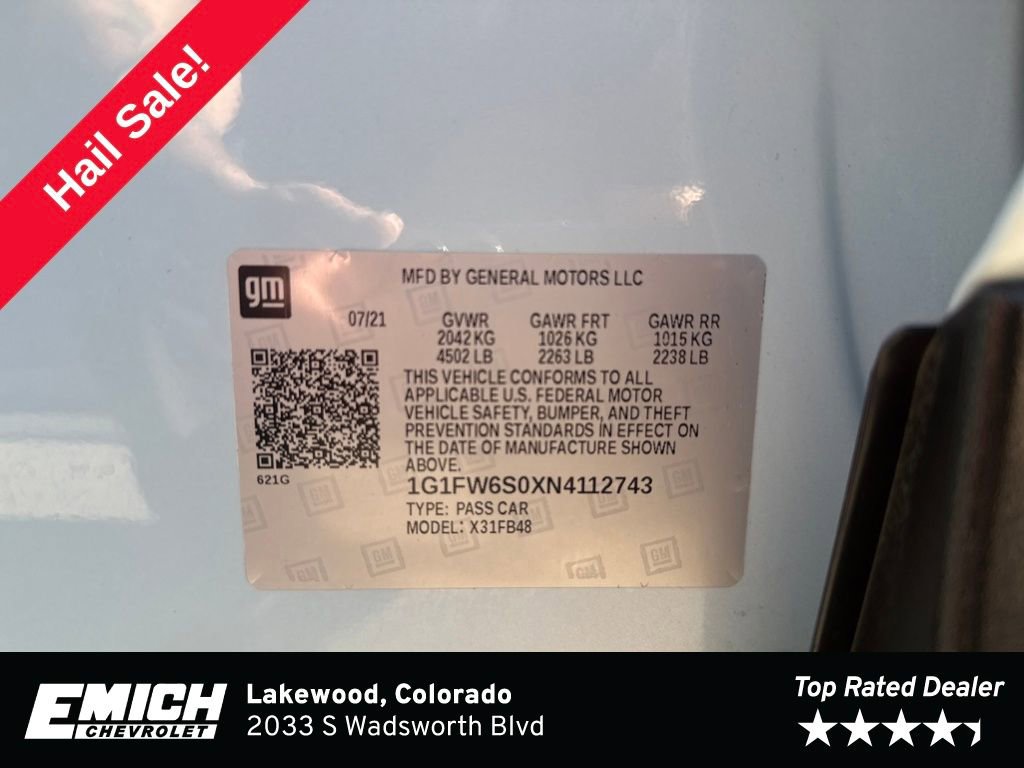 Used 2022 Chevrolet Bolt LT image 29