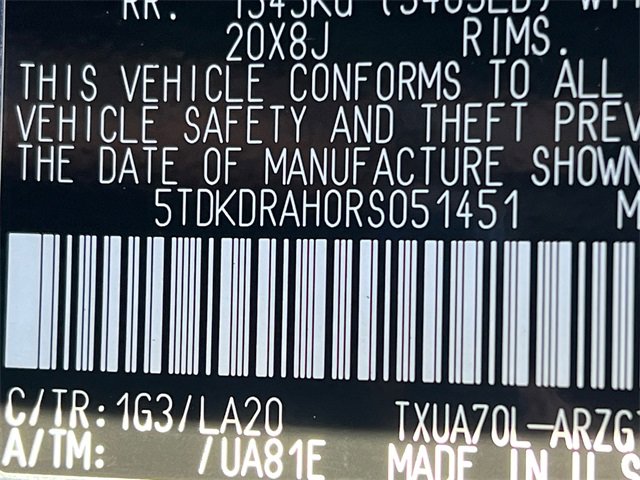 Used 2024 Toyota Highlander Platinum image 34