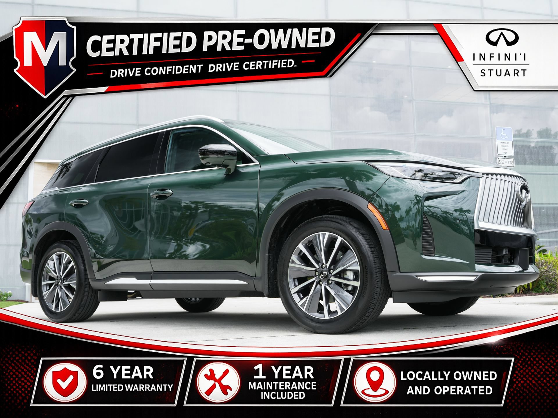 Certified 2026 INFINITI QX60 Luxe w/ Cargo Package FWD 360° Tour