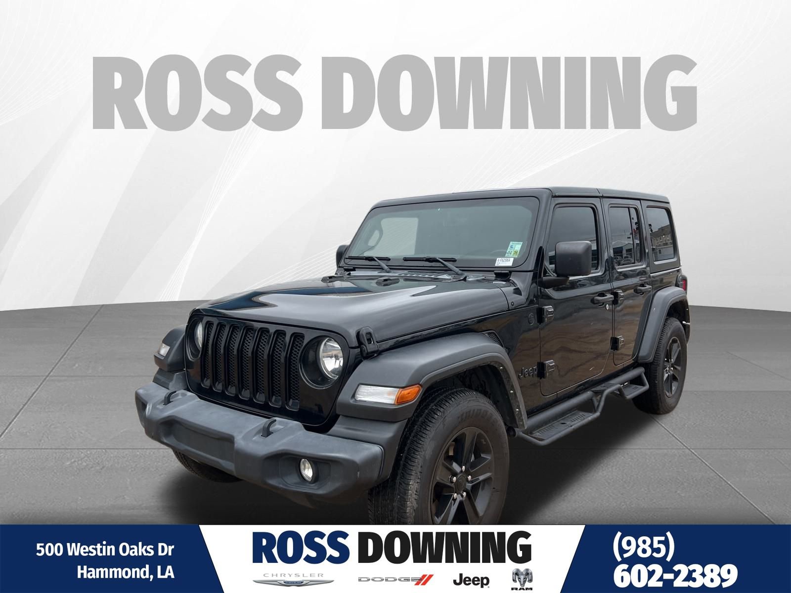 Used 2021 Jeep Wrangler Unlimited Sport image 1
