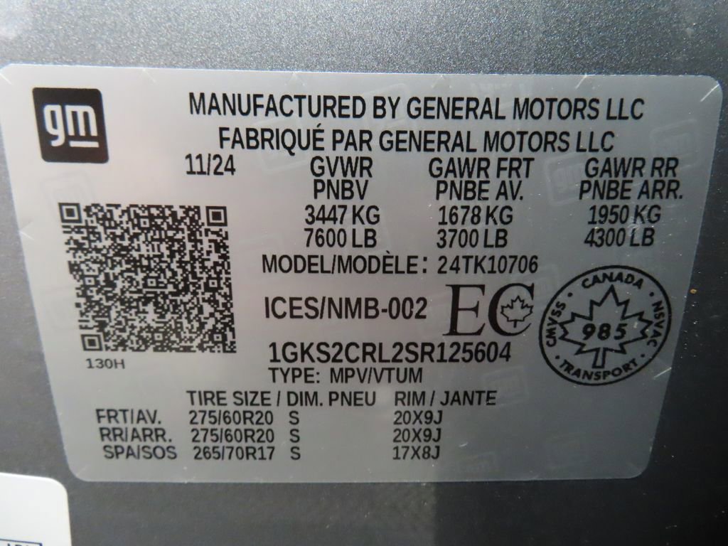 Used 2025 GMC Yukon AT4 w/ LPO, Get Active Package AWD/4WD image 79