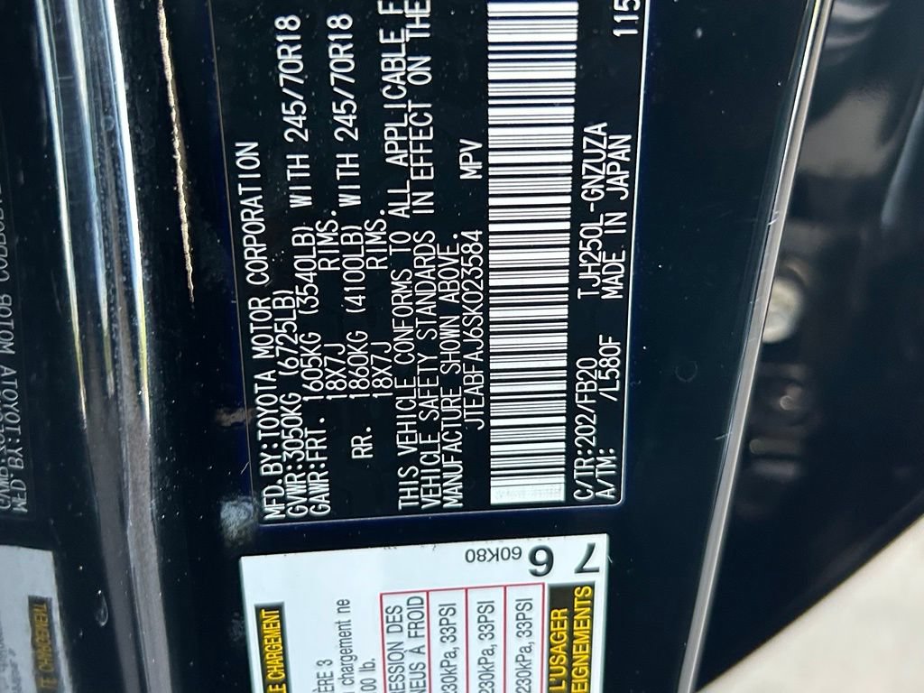 Used 2025 Toyota Land Cruiser 1958 AWD/4WD image 50