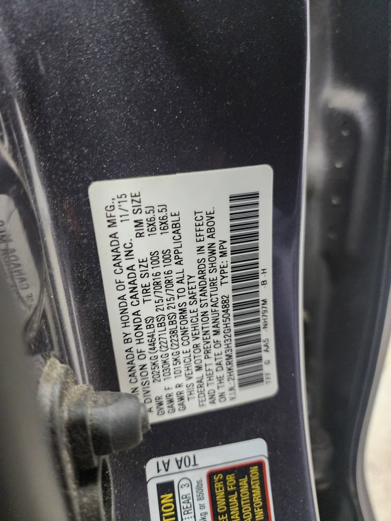 Used 2016 Honda CR-V LX image 38
