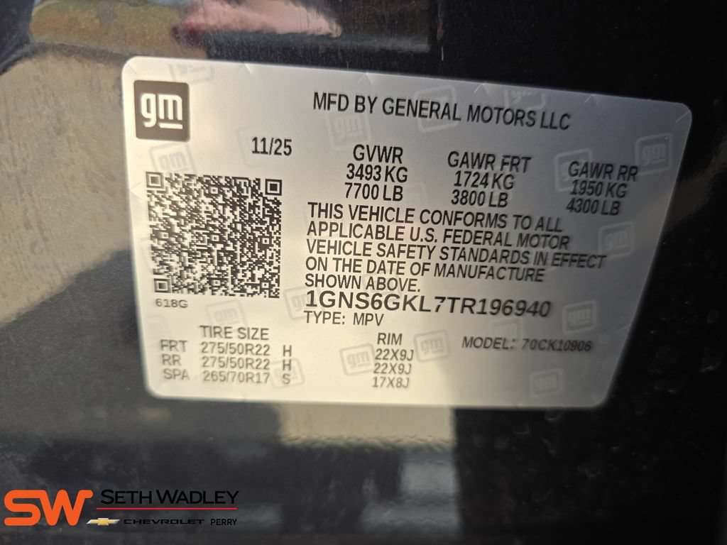 New 2026 Chevrolet Suburban High Country AWD/4WD image 36