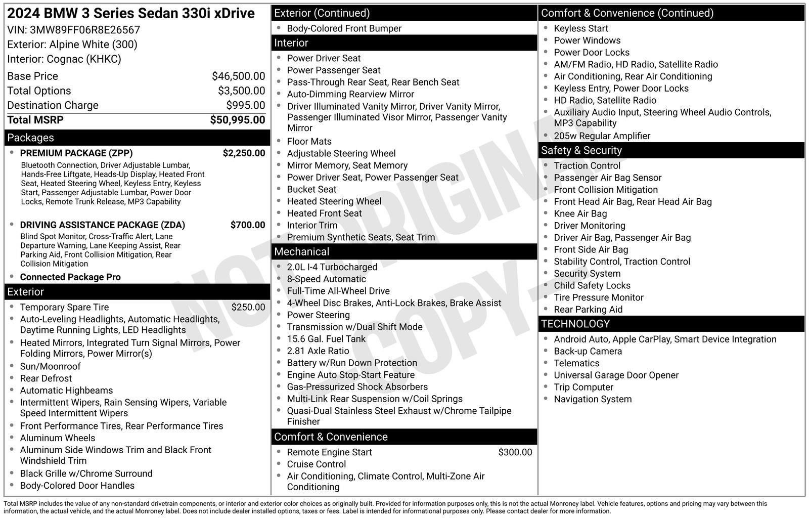 Used 2024 BMW 330i xDrive Sedan w/ Premium Package image 37