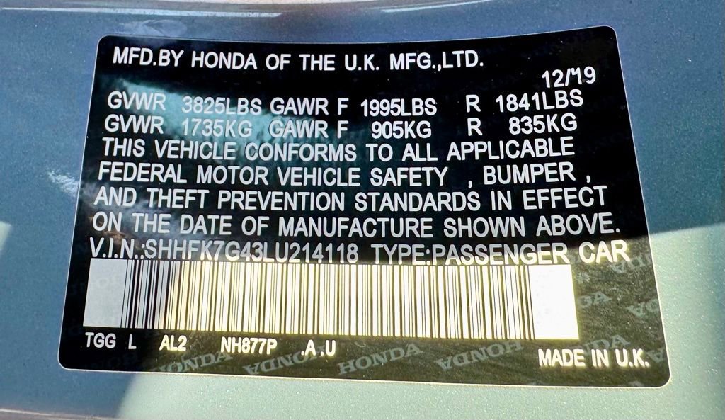 Used 2020 Honda Civic Sport image 27