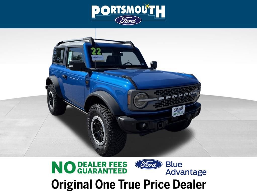 Certified 2022 Ford Bronco Badlands w/ Sasquatch Package