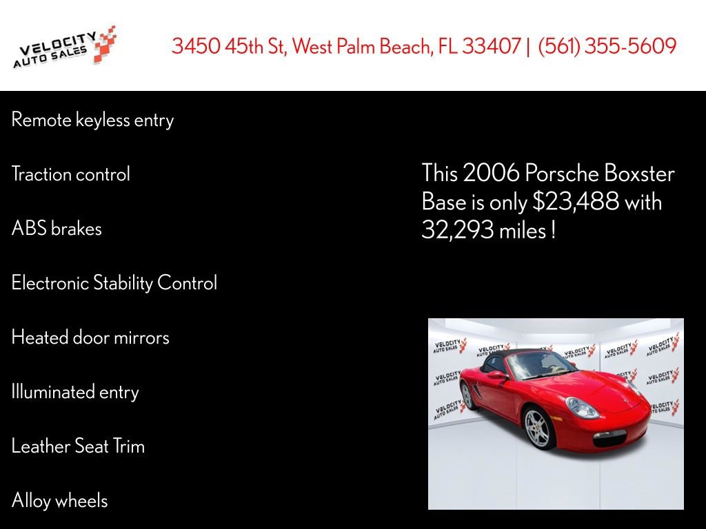 Used 2006 Porsche Boxster RWD image 19
