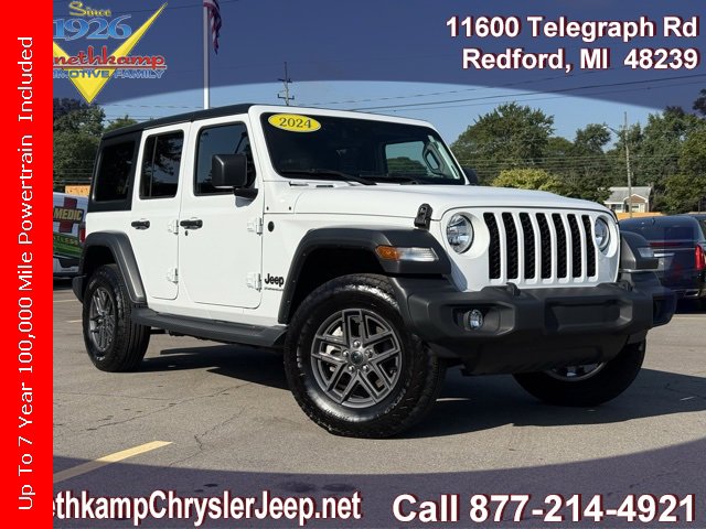 Certified 2024 Jeep Wrangler Sport S
