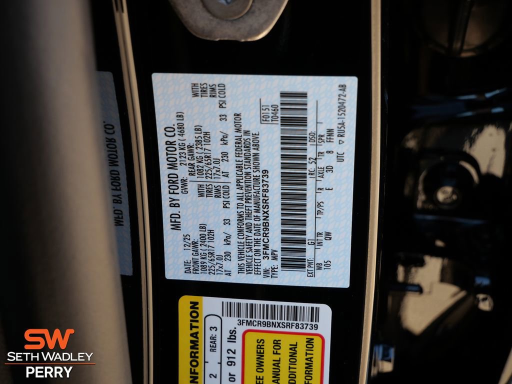 New 2025 Ford Bronco Sport Big Bend w/ Convenience Package image 25