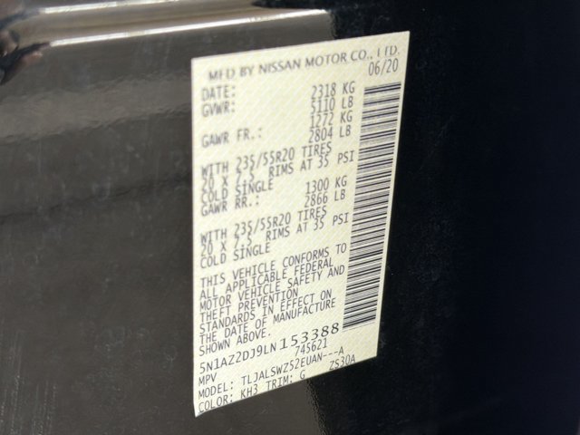 Used 2020 Nissan Murano Platinum w/ Cargo Package FWD image 29