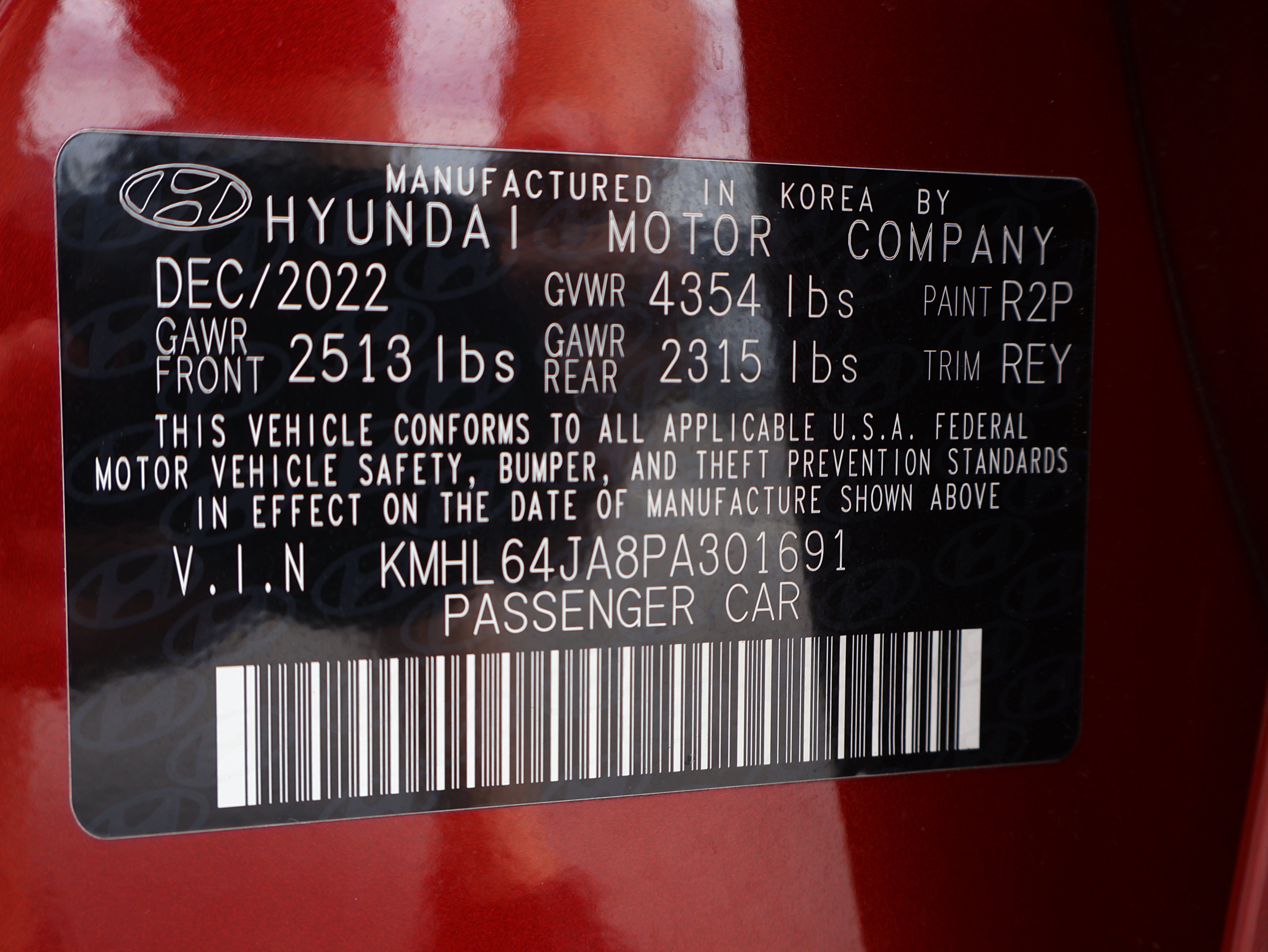 Used 2023 Hyundai Sonata SEL FWD image 42