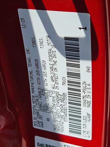 Used 2026 Toyota Tundra Limited w/ Nightshade Package AWD/4WD image 22