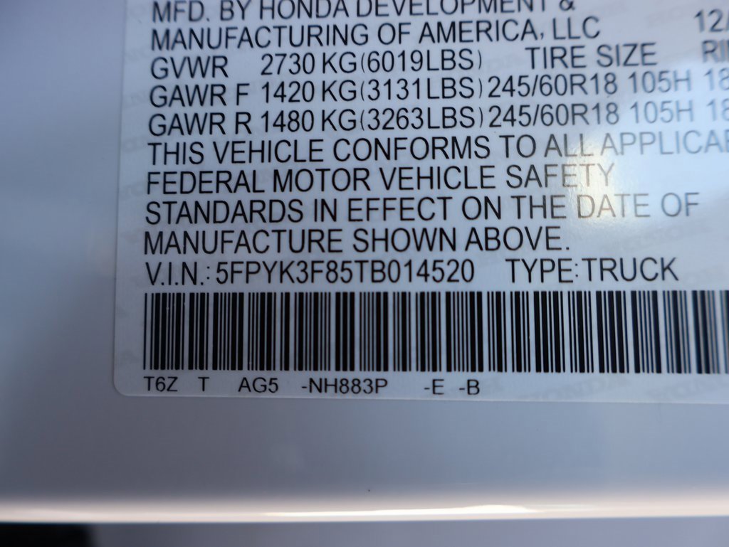 New 2026 Honda Ridgeline Black Edition image 35