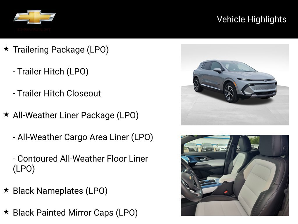 Certified 2024 Chevrolet Equinox EV LT w/ LPO, Trailering Package FWD image 20