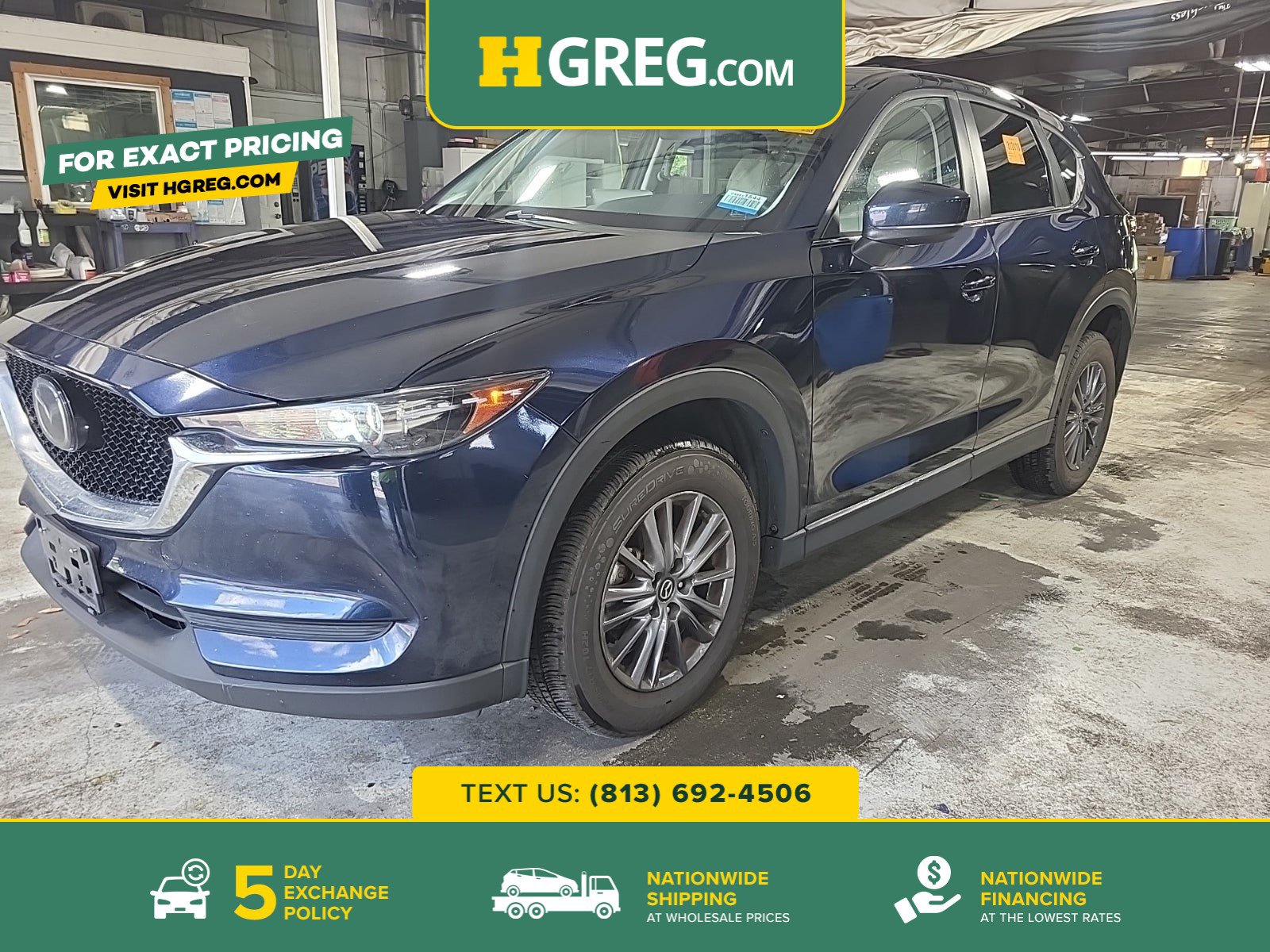 Used 2021 MAZDA CX-5 Touring FWD image 1