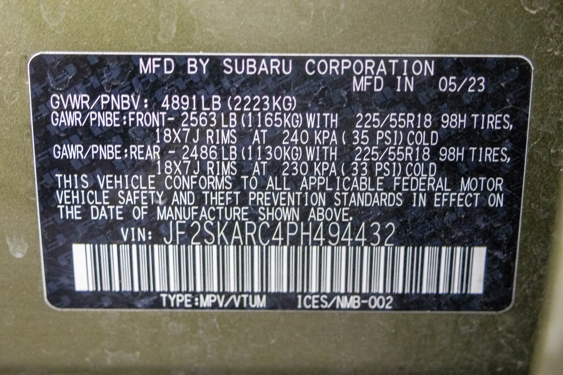 Used 2023 Subaru Forester Touring w/ Popular Package #3 AWD/4WD image 58
