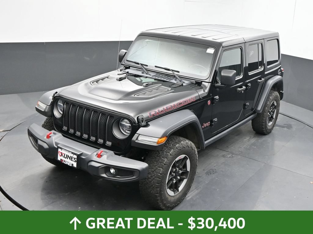 Used 2021 Jeep Wrangler Unlimited Rubicon w/ LED Lighting Group AWD/4WD image 41
