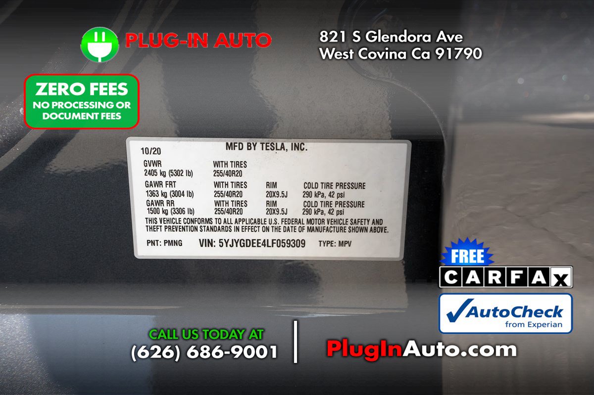 Used 2020 Tesla Model Y Long Range AWD/4WD image 9