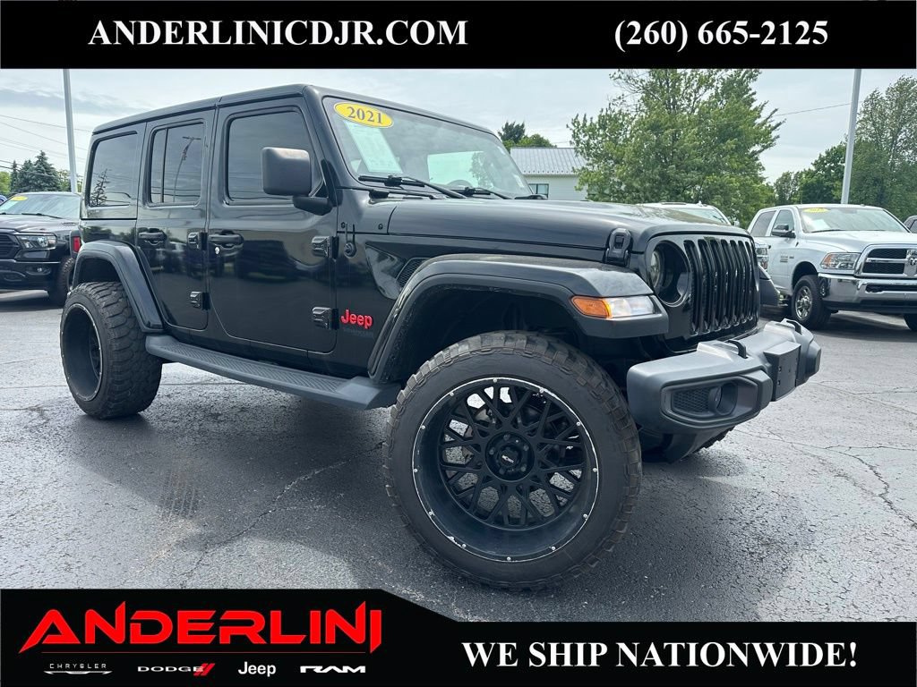 Used 2021 Jeep Wrangler Unlimited Sahara