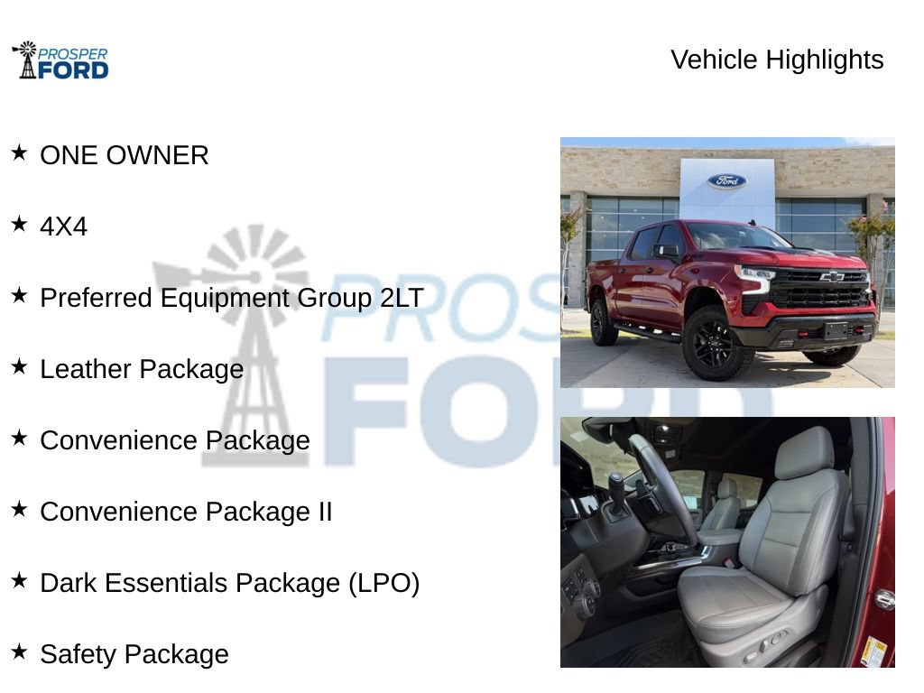 Used 2025 Chevrolet Silverado 1500 LT Trail Boss w/ Convenience Package II AWD/4WD image 5
