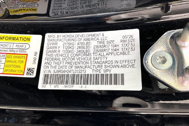 Certified 2026 Honda CR-V LX image 32