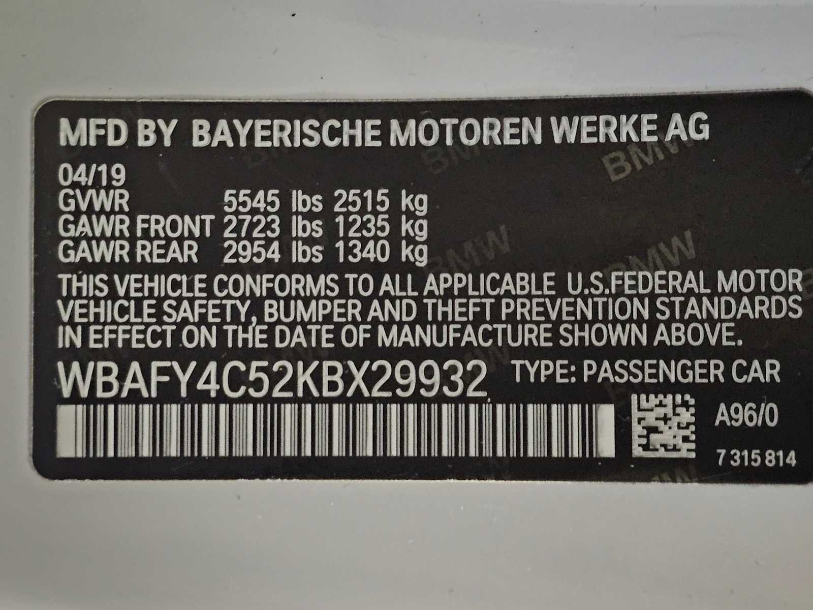 Used 2019 BMW M850i xDrive M850i xDrive w/ M Carbon Exterior Package image 42