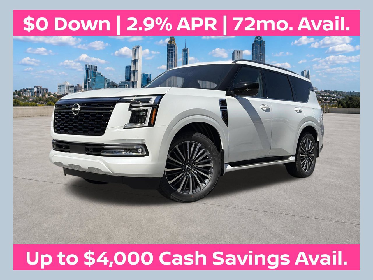 New 2026 Nissan Armada Platinum Reserve AWD/4WD image 1