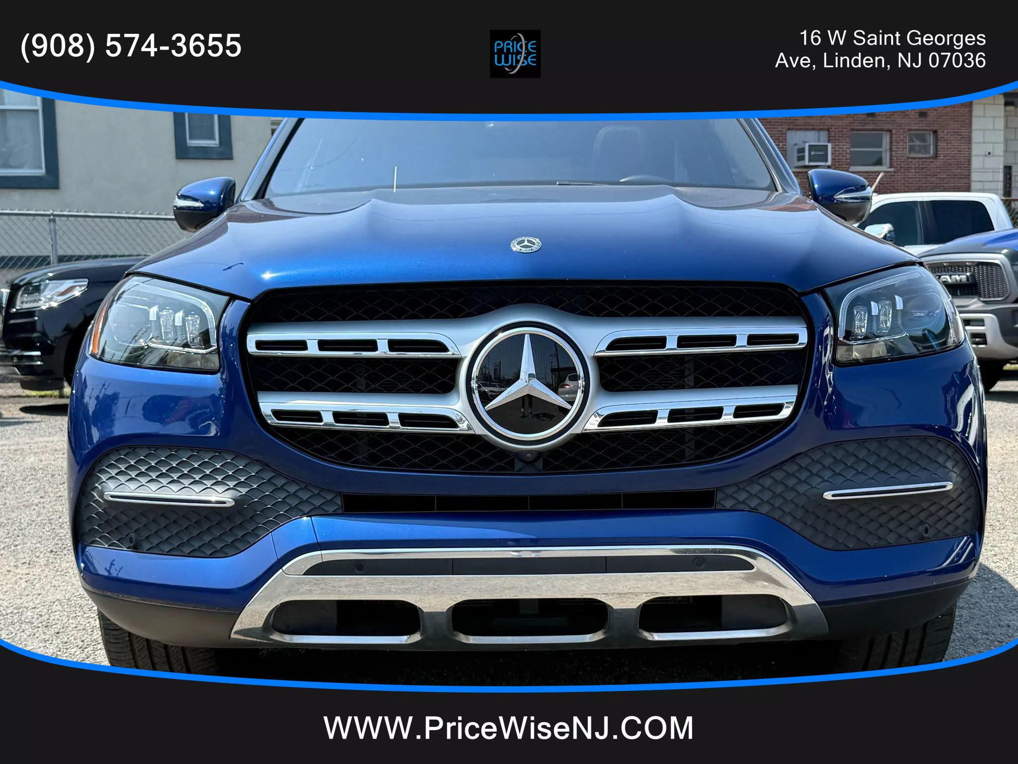 Used 2021 Mercedes-Benz GLS 450 4MATIC image 2