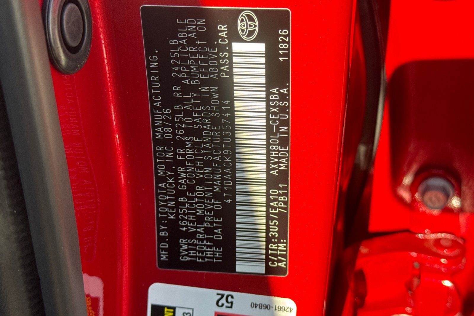 New 2026 Toyota Camry SE w/ Convenience Package FWD image 33