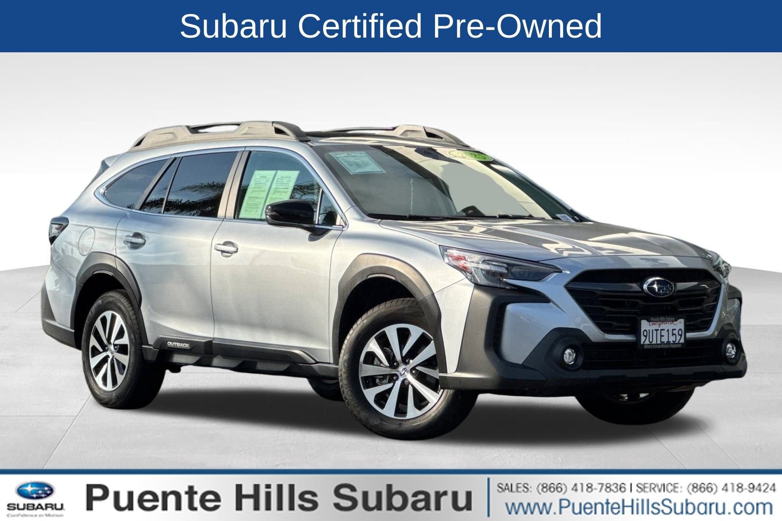 Certified 2025 Subaru Outback Premium