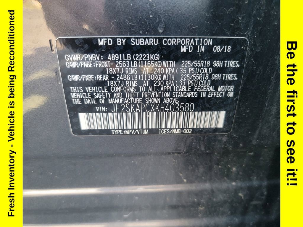 Used 2019 Subaru Forester Sport w/ Popular Package #2 AWD/4WD image 30