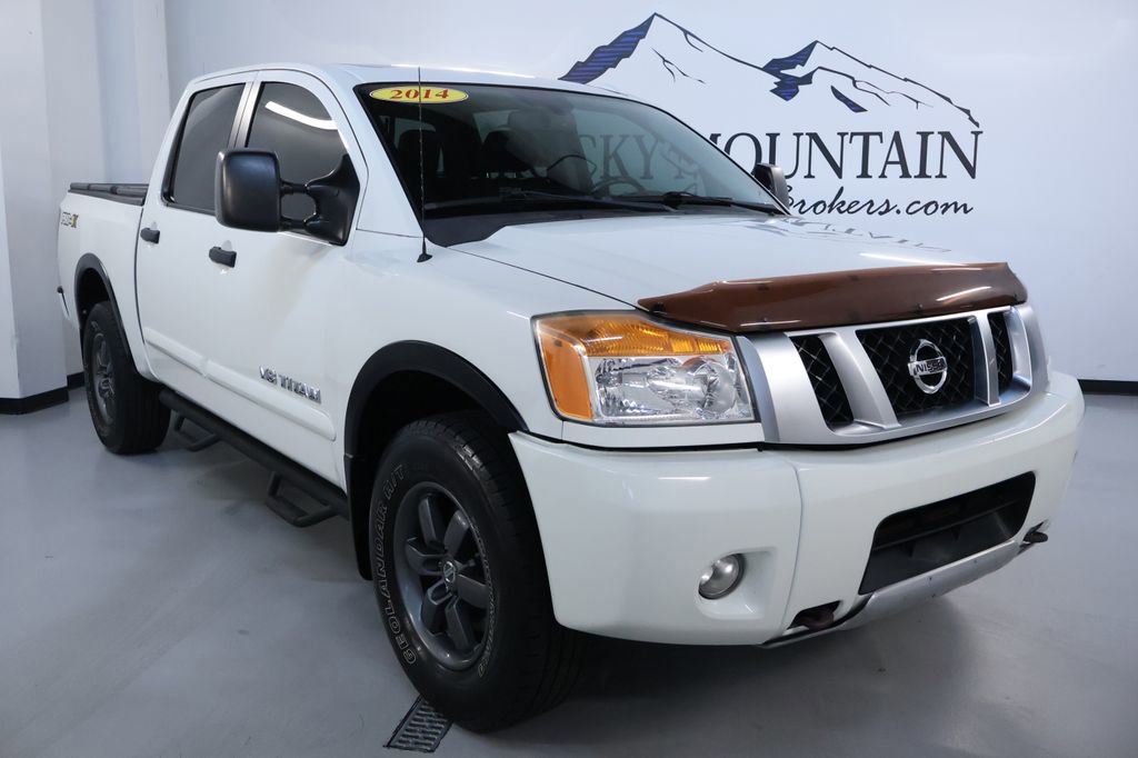Used 2014 Nissan Titan PRO-4X w/ Pro-4x Luxury Package image 1