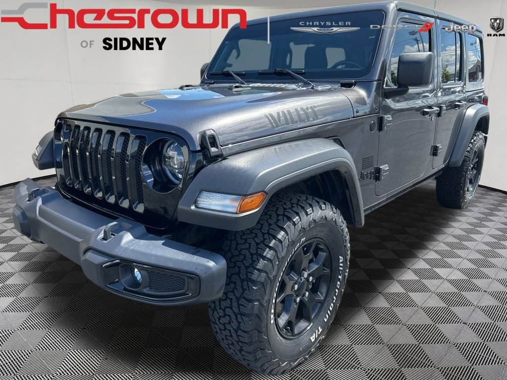 Used 2021 Jeep Wrangler Unlimited Sport image 1