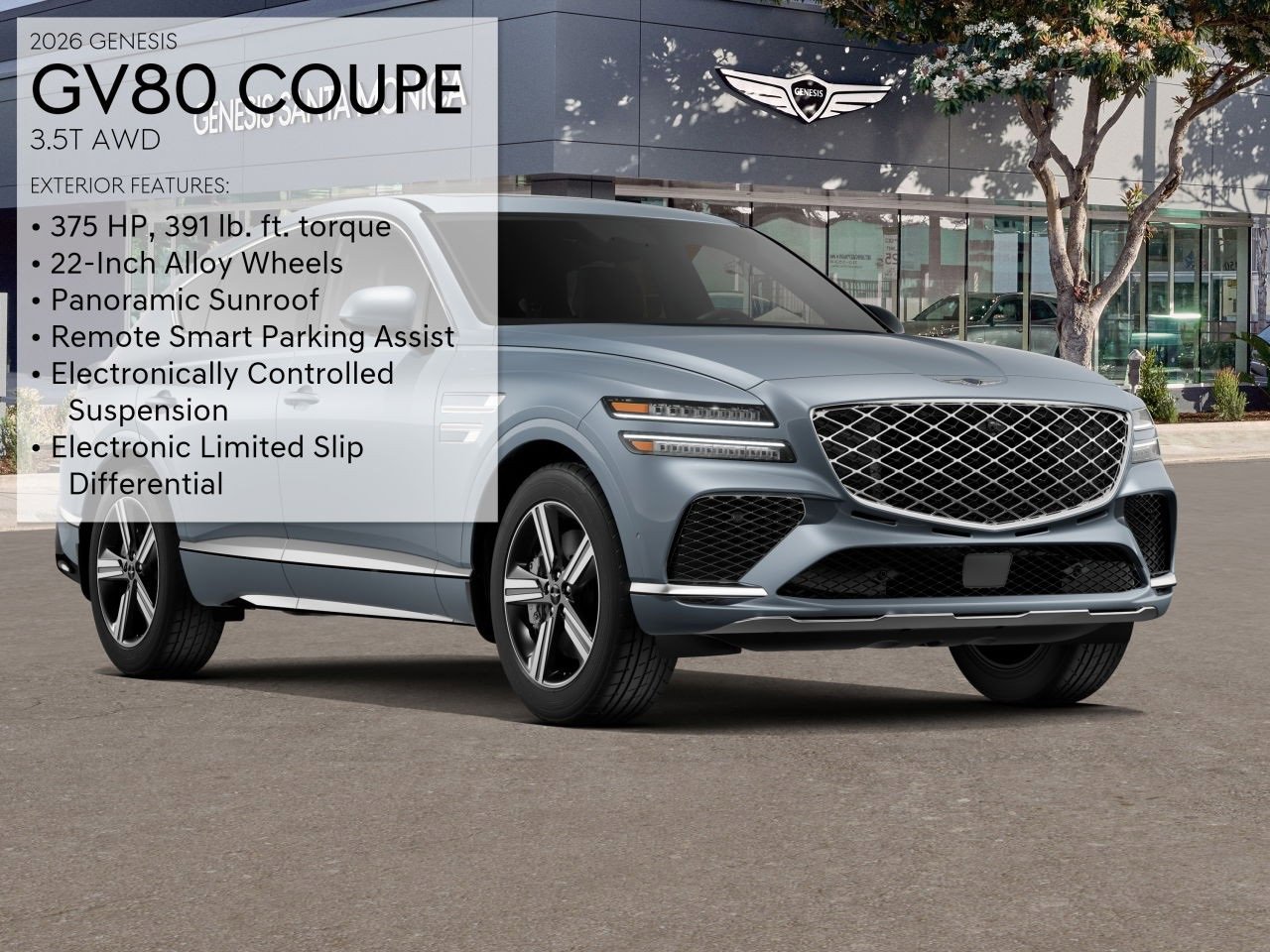 New 2026 Genesis GV80 3.5T image 3