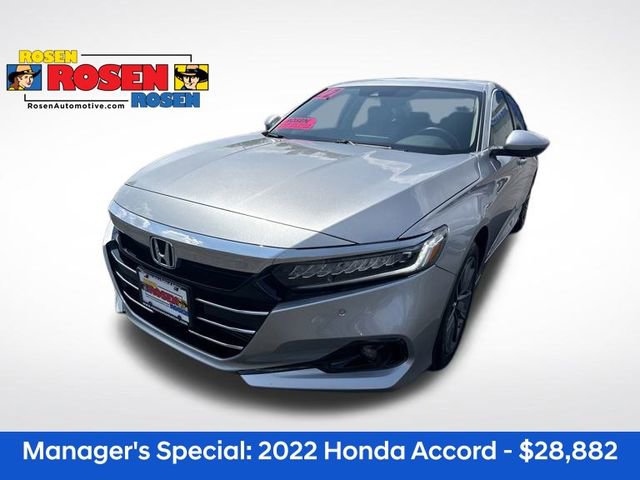 Certified 2022 Honda Accord EX-L