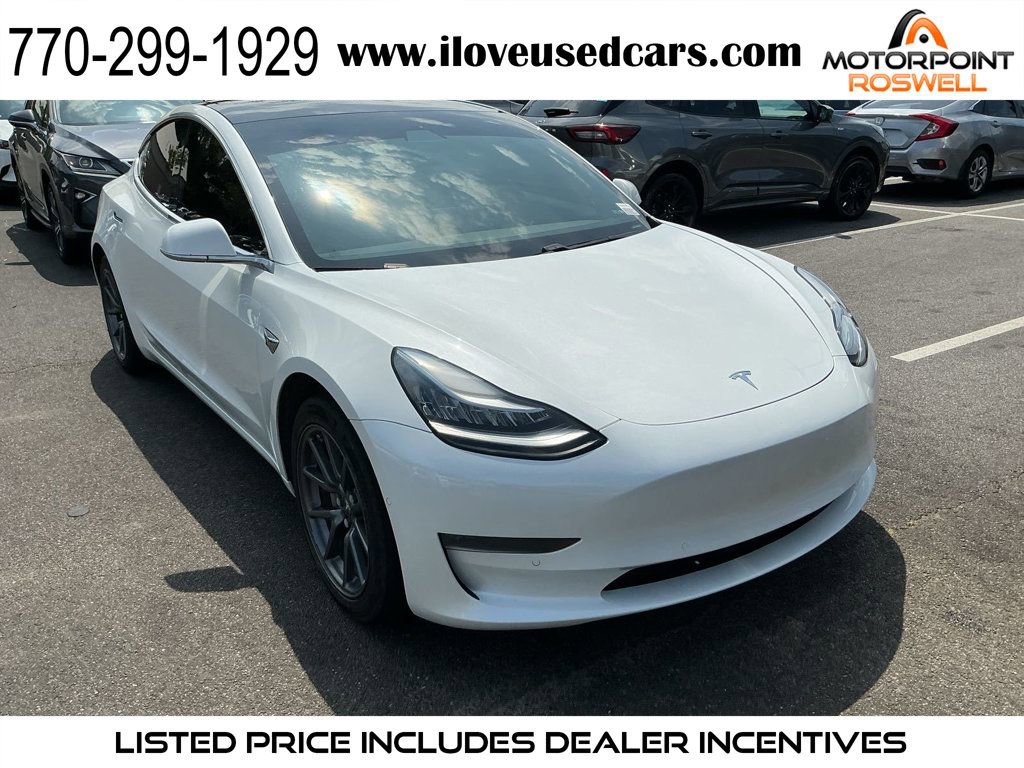Used 2020 Tesla Model 3 Long Range AWD/4WD image 1