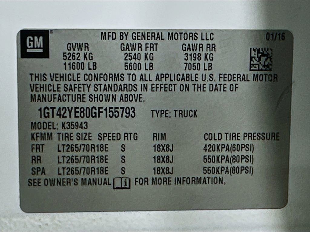 Used 2016 GMC Sierra 3500 Denali w/ Duramax Plus Package AWD/4WD image 40