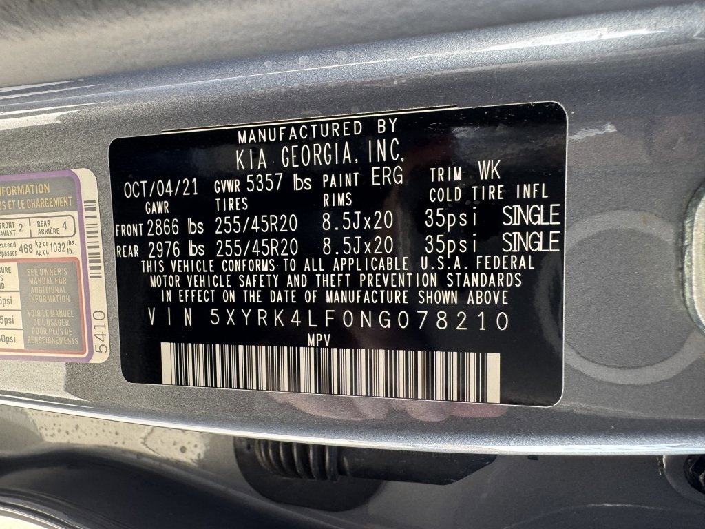 Used 2022 Kia Sorento SX image 50
