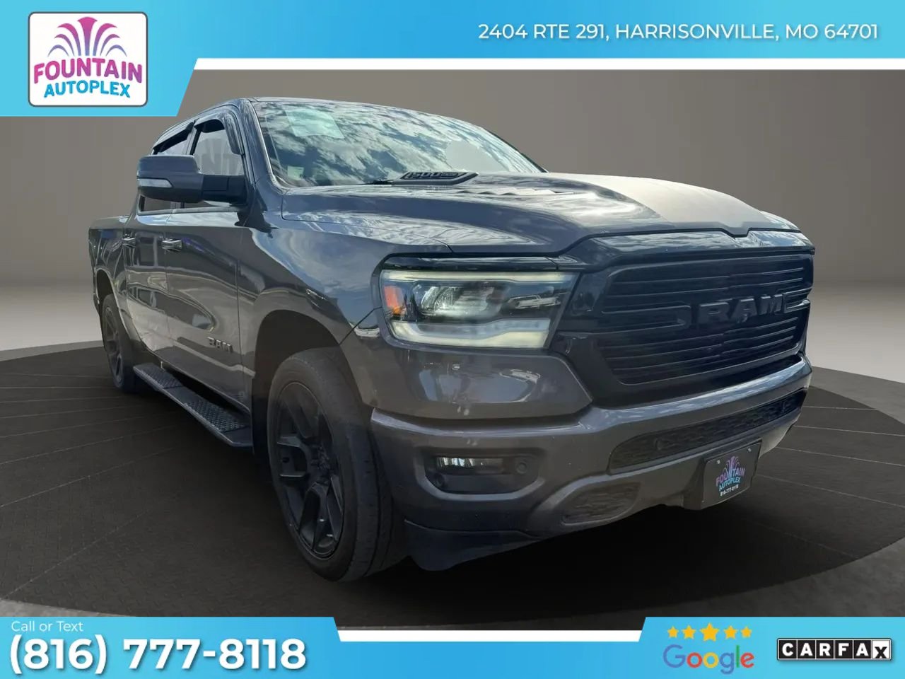 Used 2020 RAM 1500 Sport w/ Alpine Leather & Sound Group AWD/4WD image 1