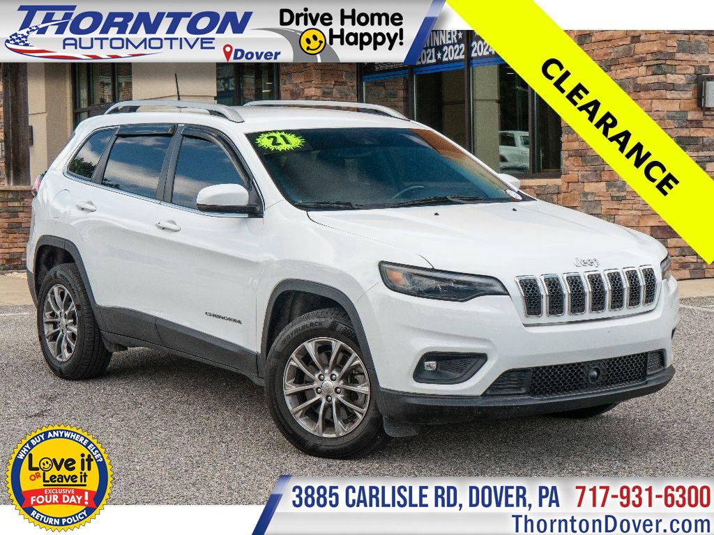 Used 2021 Jeep Cherokee Latitude Lux w/ Comfort/Convenience Group AWD/4WD image 1