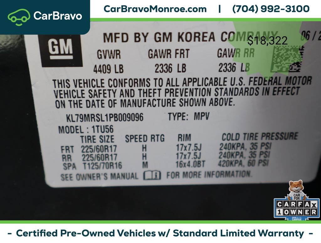 Certified 2023 Chevrolet TrailBlazer LT AWD/4WD image 40