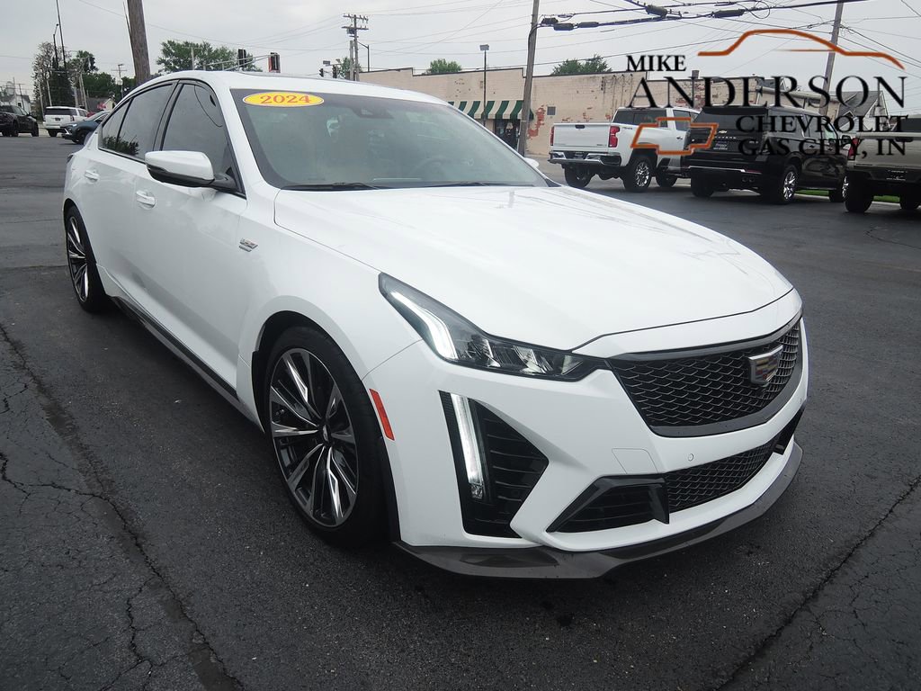 Used 2024 Cadillac CT5 V Blackwing w/ Carbon Fiber Package 2 RWD image 1