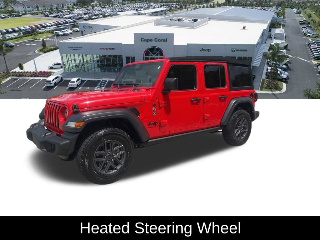 Used 2024 Jeep Wrangler Unlimited Sport AWD/4WD image 29