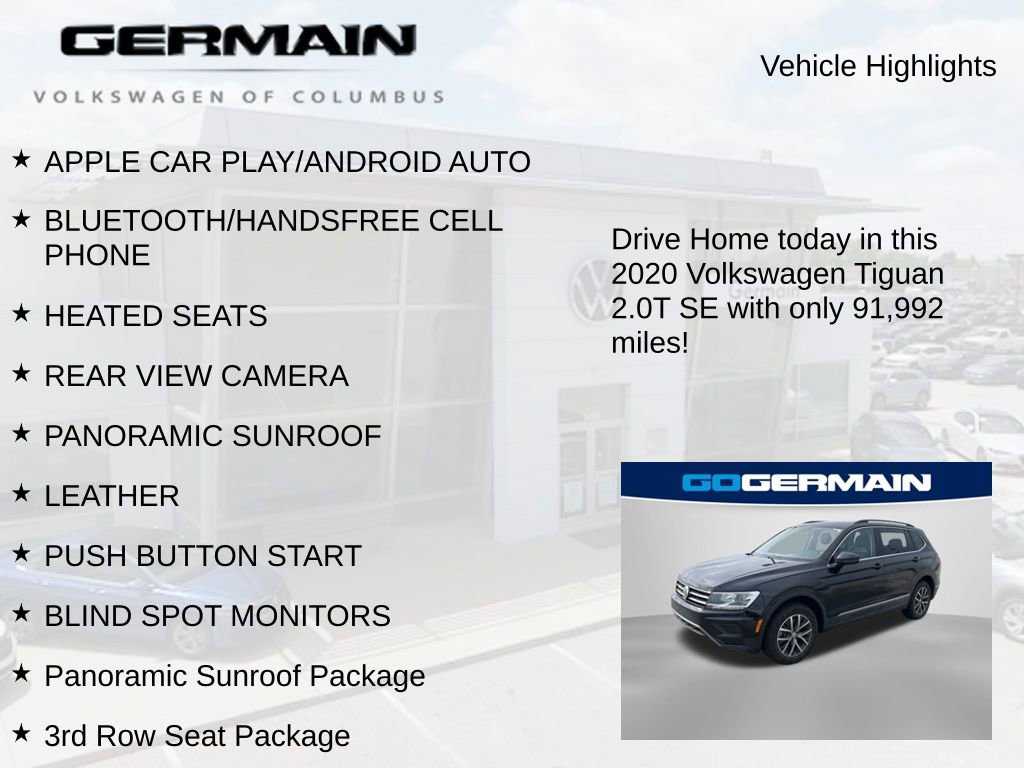 Used 2020 Volkswagen Tiguan SE image 5