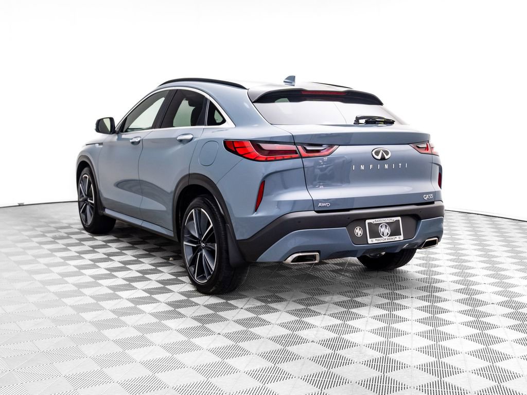 Used 2025 INFINITI QX55 Luxe w/ Cargo Package video 3