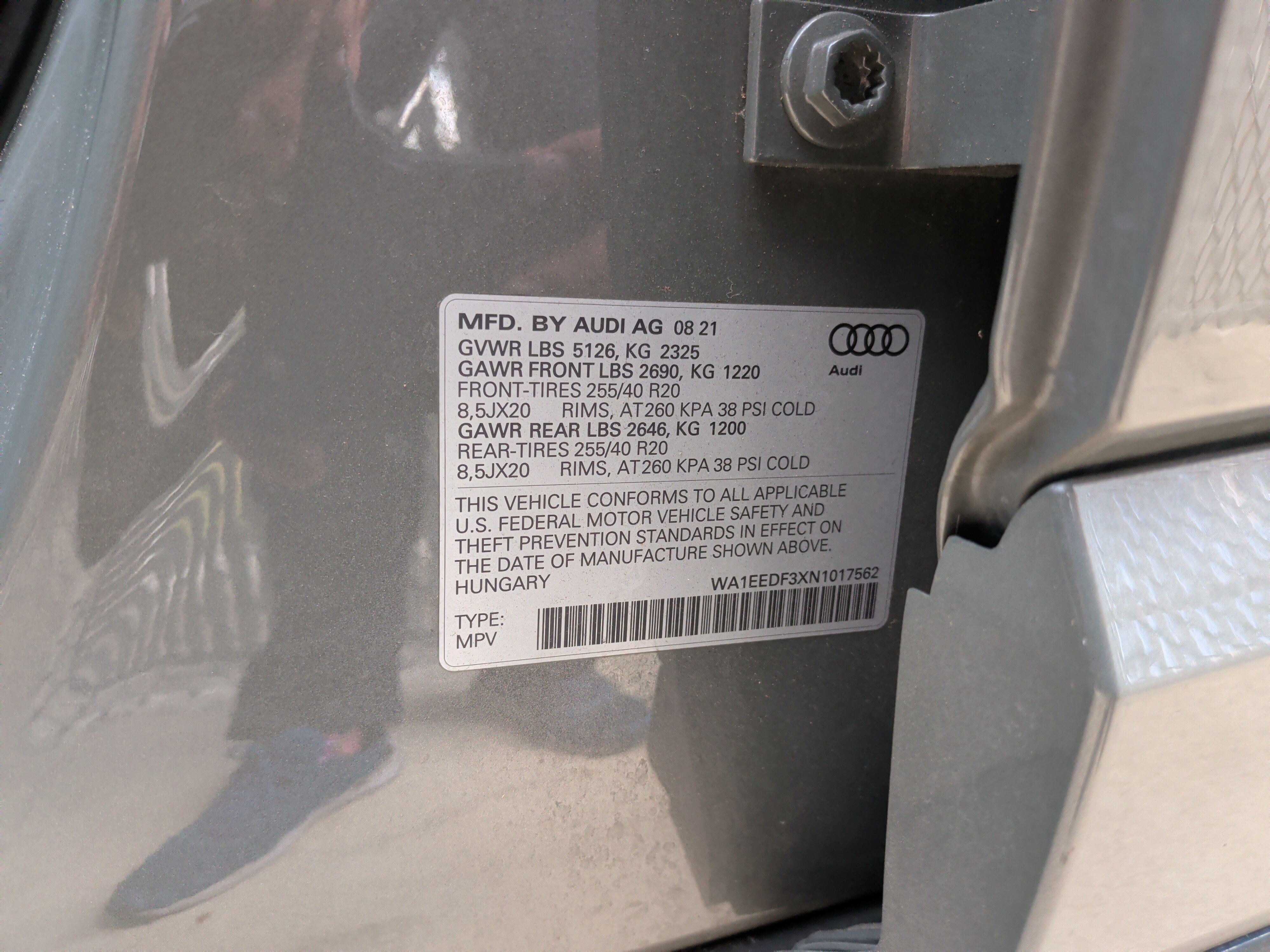 Certified 2022 Audi Q3 2.0T Premium Plus AWD/4WD image 35