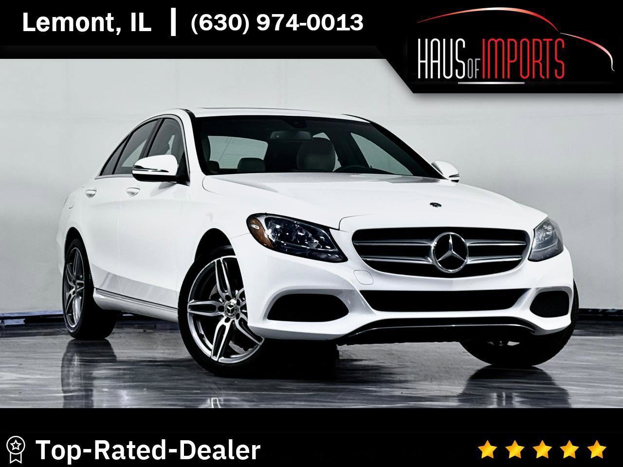 Used 2018 Mercedes-Benz C 300 4MATIC Sedan w/ Premium Package image 1