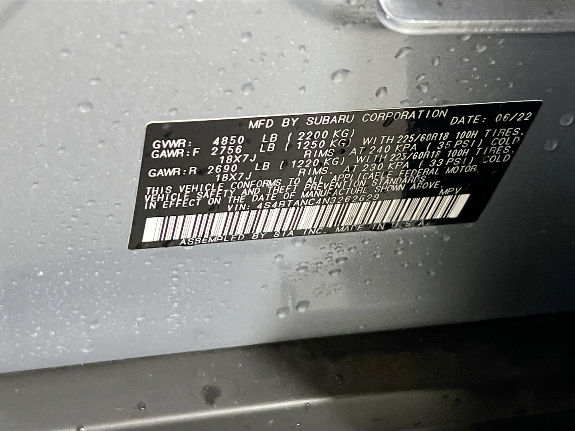 Used 2022 Subaru Outback Limited image 33