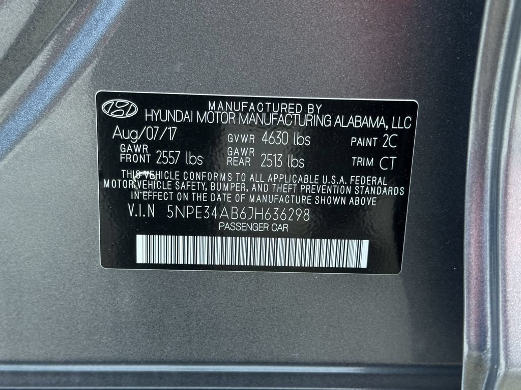 Used 2018 Hyundai Sonata Limited FWD image 33